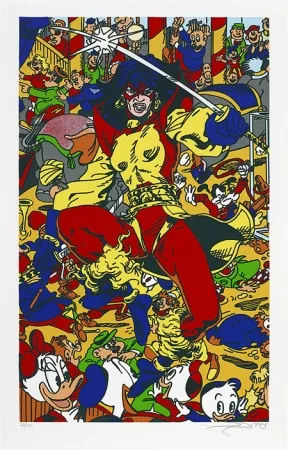 丝网印刷 Erro - La femme fatale V