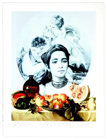 数码版画 Erro - Leïla