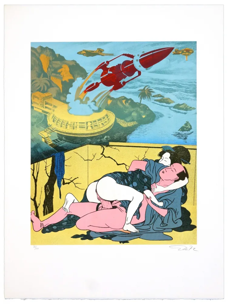 石版画 Erro - Made in Japan