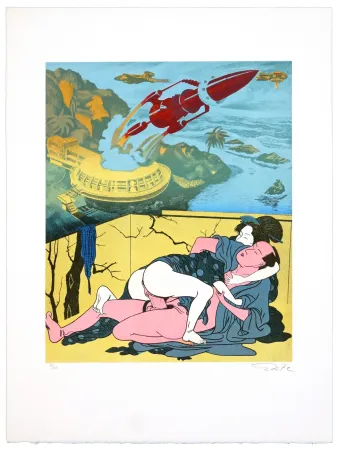 石版画 Erro - Made in Japan