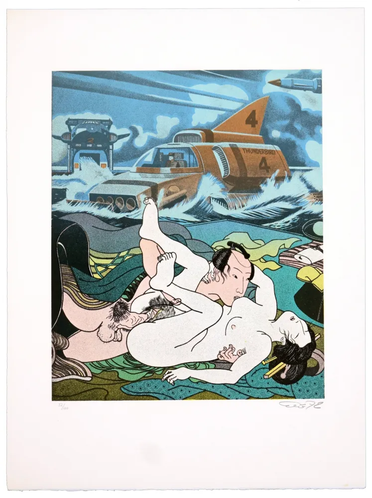 石版画 Erro - Made in Japan