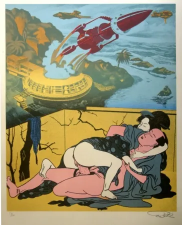 石版画 Erro - Made in japan