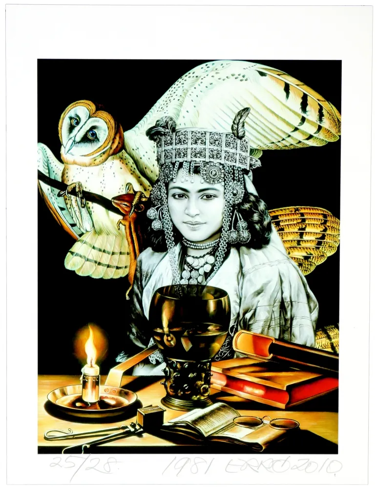 数码版画 Erro - Minerva