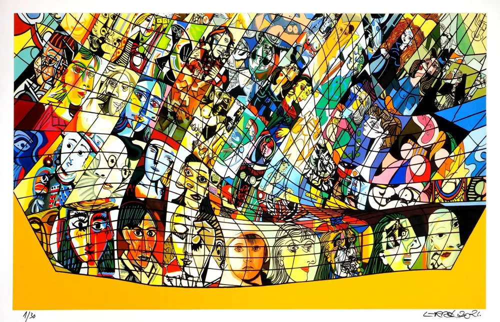 数码版画 Erro - Sans Titre 