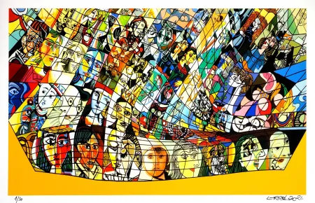 数码版画 Erro - Sans Titre 