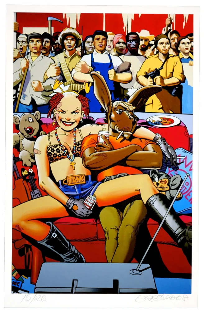 数码版画 Erro - Sans titre