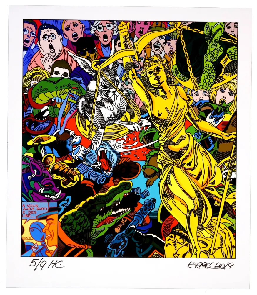 数码版画 Erro - Sans titre