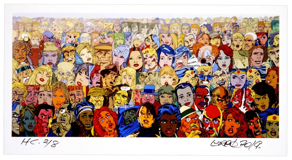 数码版画 Erro - Sans titre