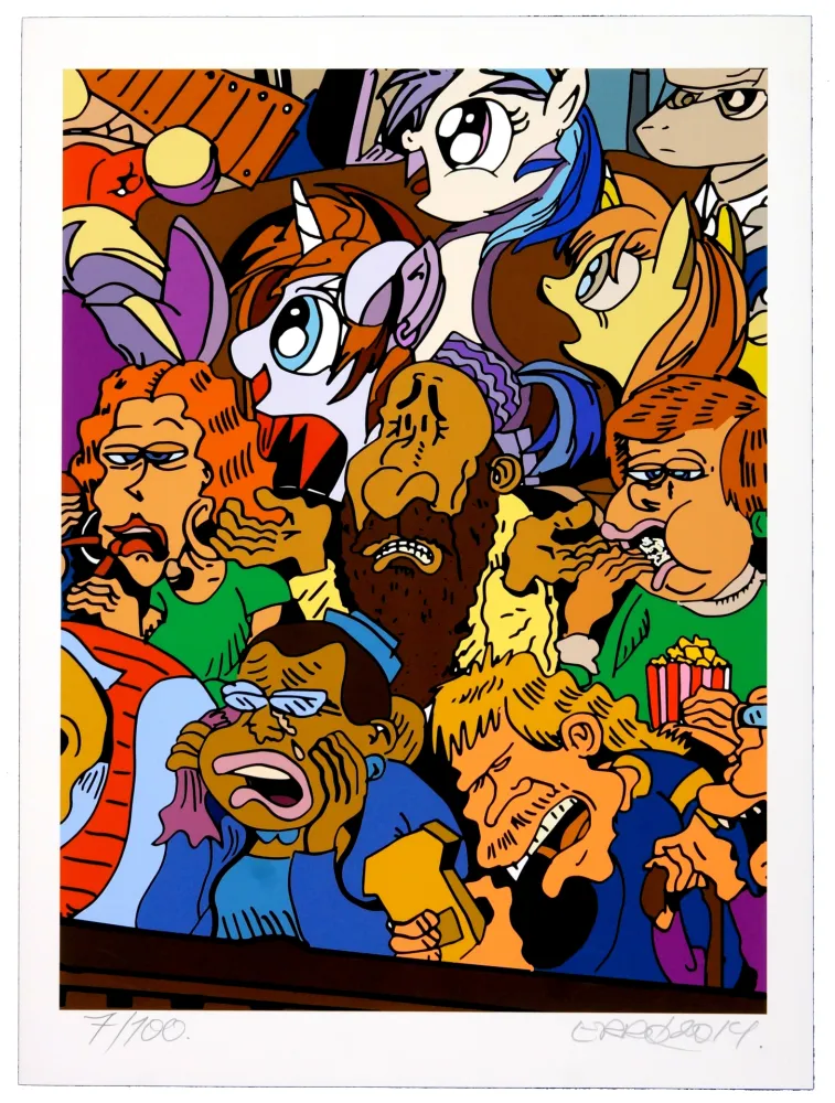 数码版画 Erro - Sans titre