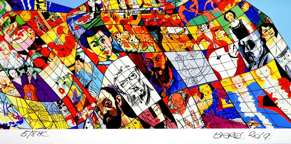 数码版画 Erro - Sans titre