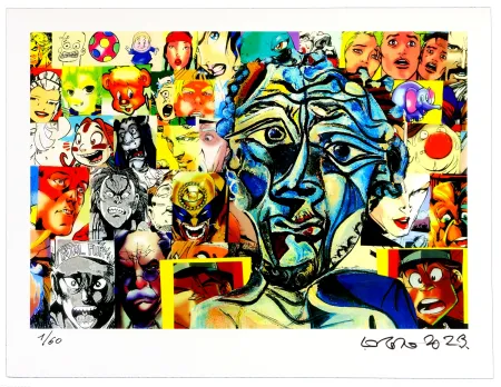 数码版画 Erro - Sans titre