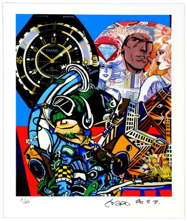 数码版画 Erro - Sans titre