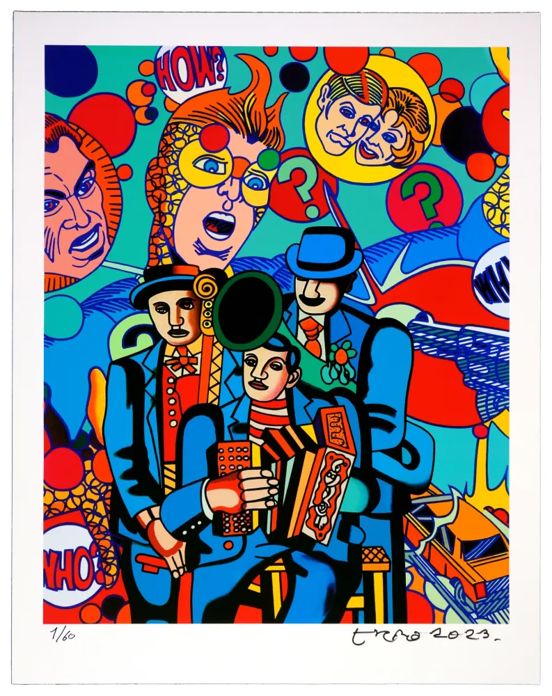 数码版画 Erro - Sans titre