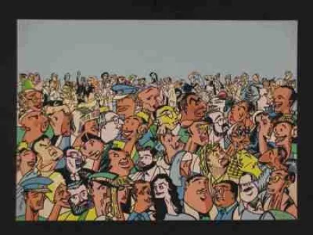 丝网印刷 Erro - Sans titre