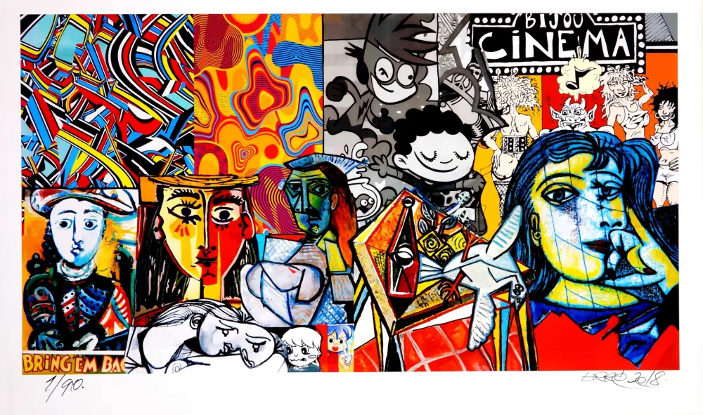 数码版画 Erro - Sans titre