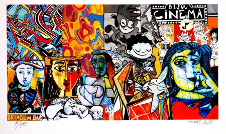 数码版画 Erro - Sans titre