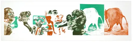 石版画 Erro - Sans titre