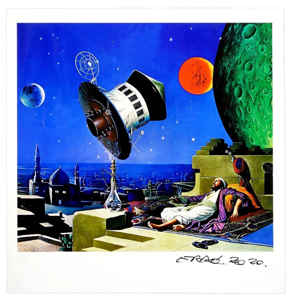 数码版画 Erro - Sans Titre