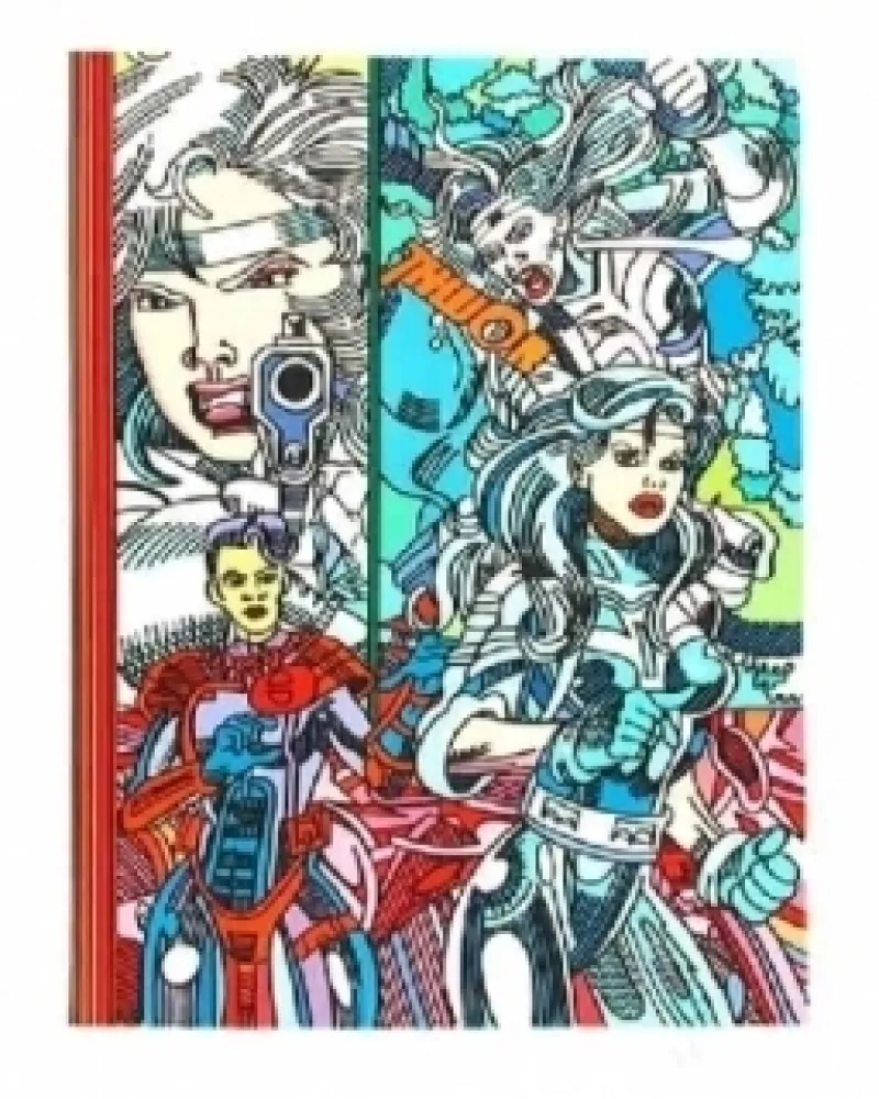 石版画 Erro - Silver Galber