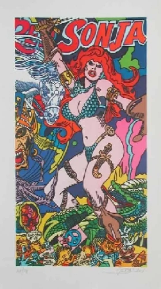 石版画 Erro - Sonia