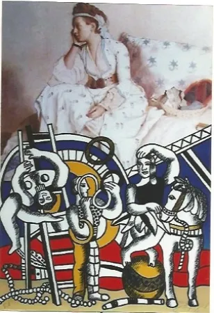 石版画 Erro - Symbiose