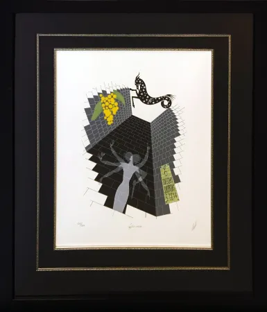 丝网印刷 Erte - CAPRICORN