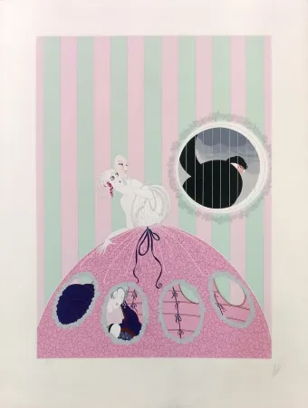 丝网印刷 Erte - DECEPTION