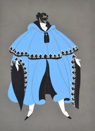 复数作品 Erte - La Traviata, Third Act #2 Man