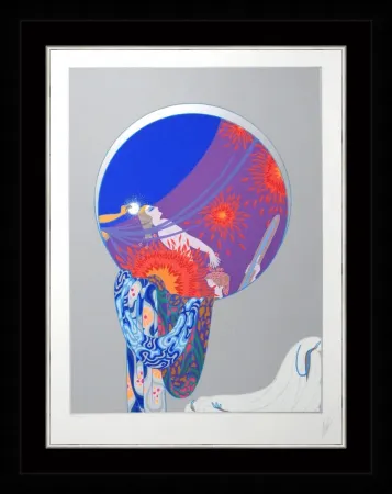 丝网印刷 Erte - NATURE'S VANITY