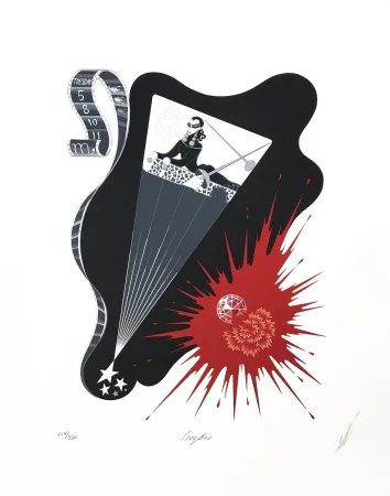 丝网印刷 Erte - SCORPIO