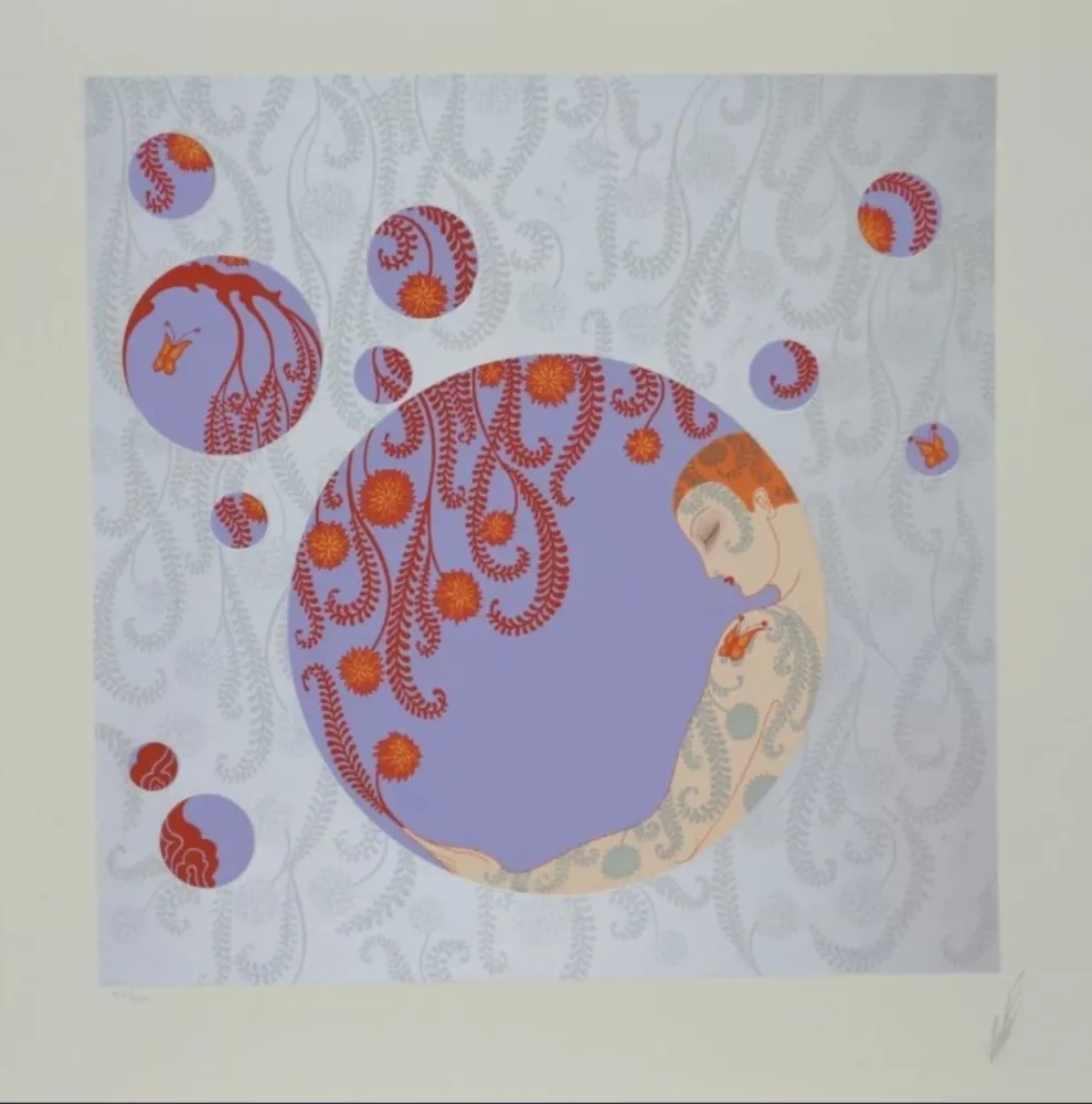 复数作品 Erte - Spring Shadow