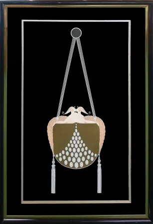 丝网印刷 Erte - THE CLASP