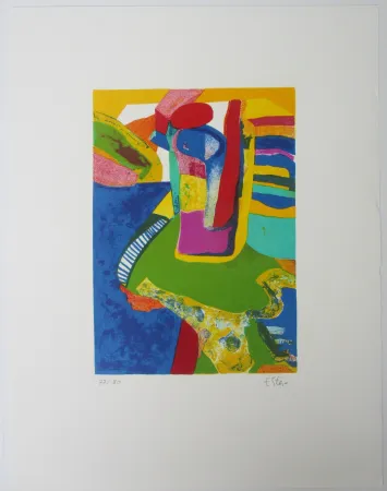 石版画 Esteve - Agria