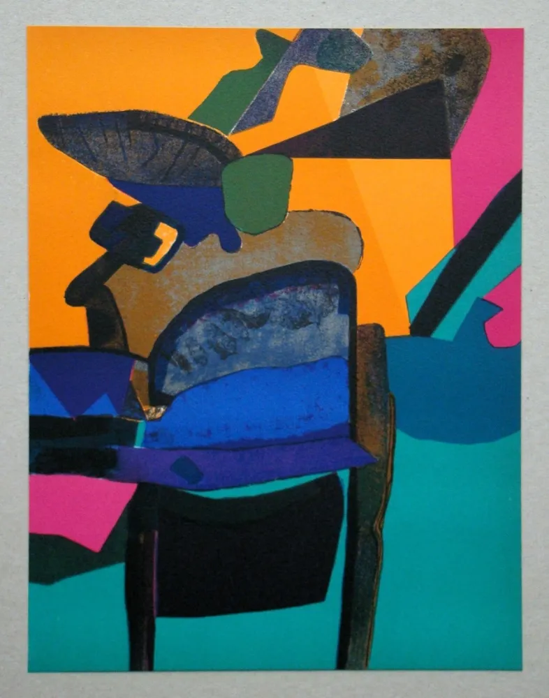 石版画 Esteve - Bossaille