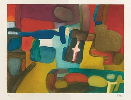 石版画 Esteve - Cali