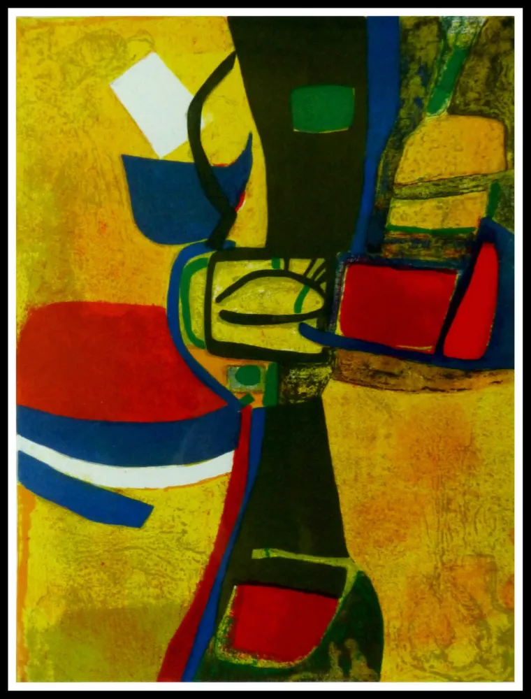 石版画 Esteve - CORNE A LICOU