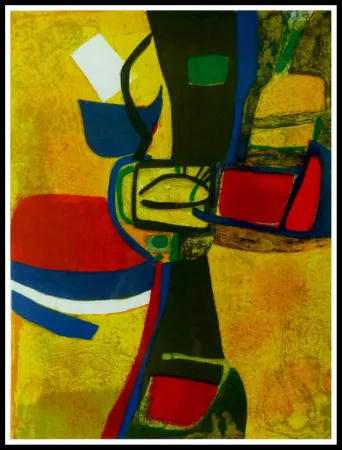 石版画 Esteve - CORNE A LICOU