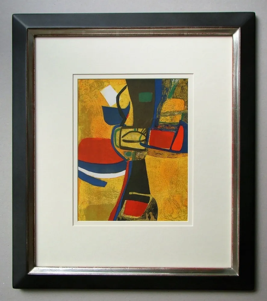 石版画 Esteve - Corne à Licou