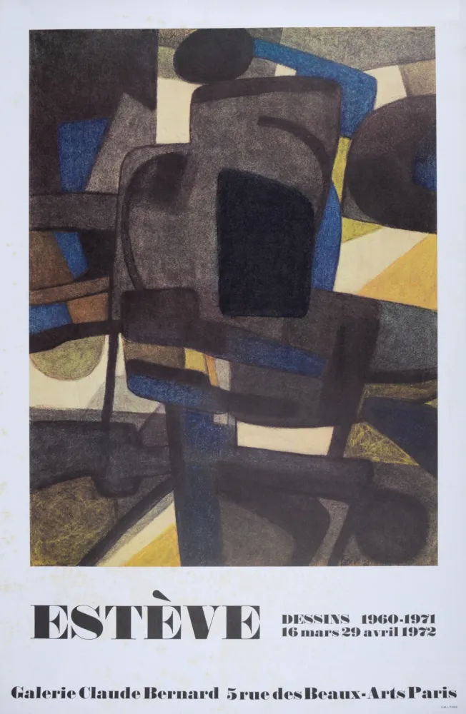 石版画 Esteve - Dessins, 1972