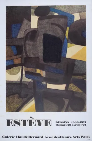 石版画 Esteve - Dessins, 1972
