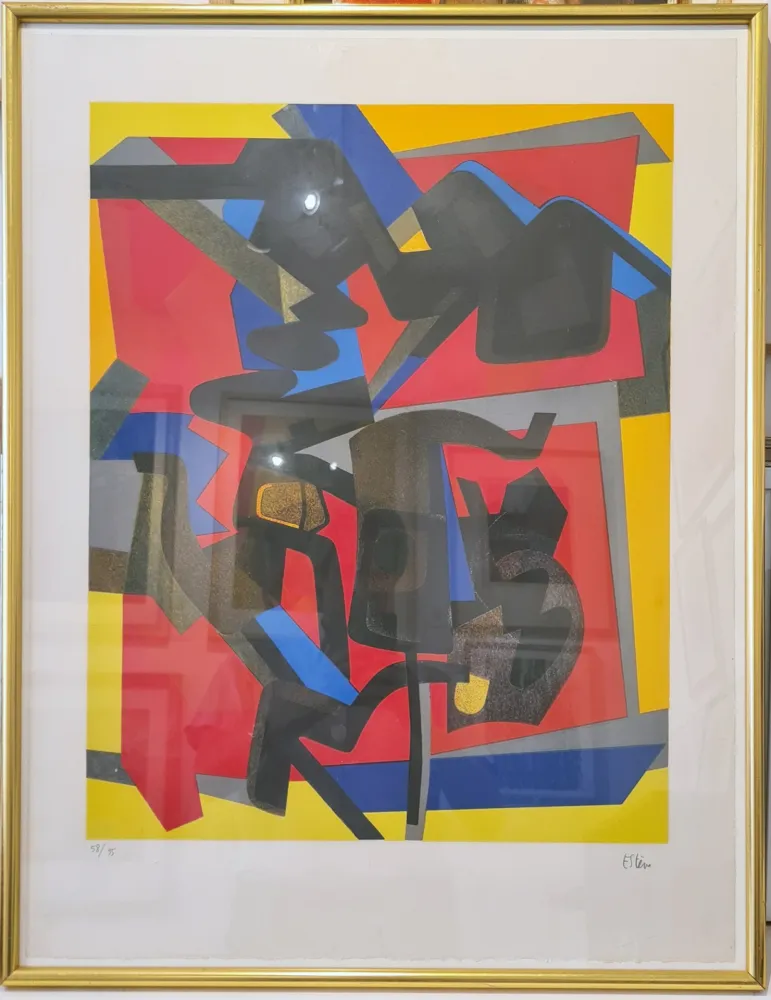 石版画 Esteve - Java vrillée 