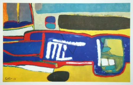 石版画 Esteve - La longue