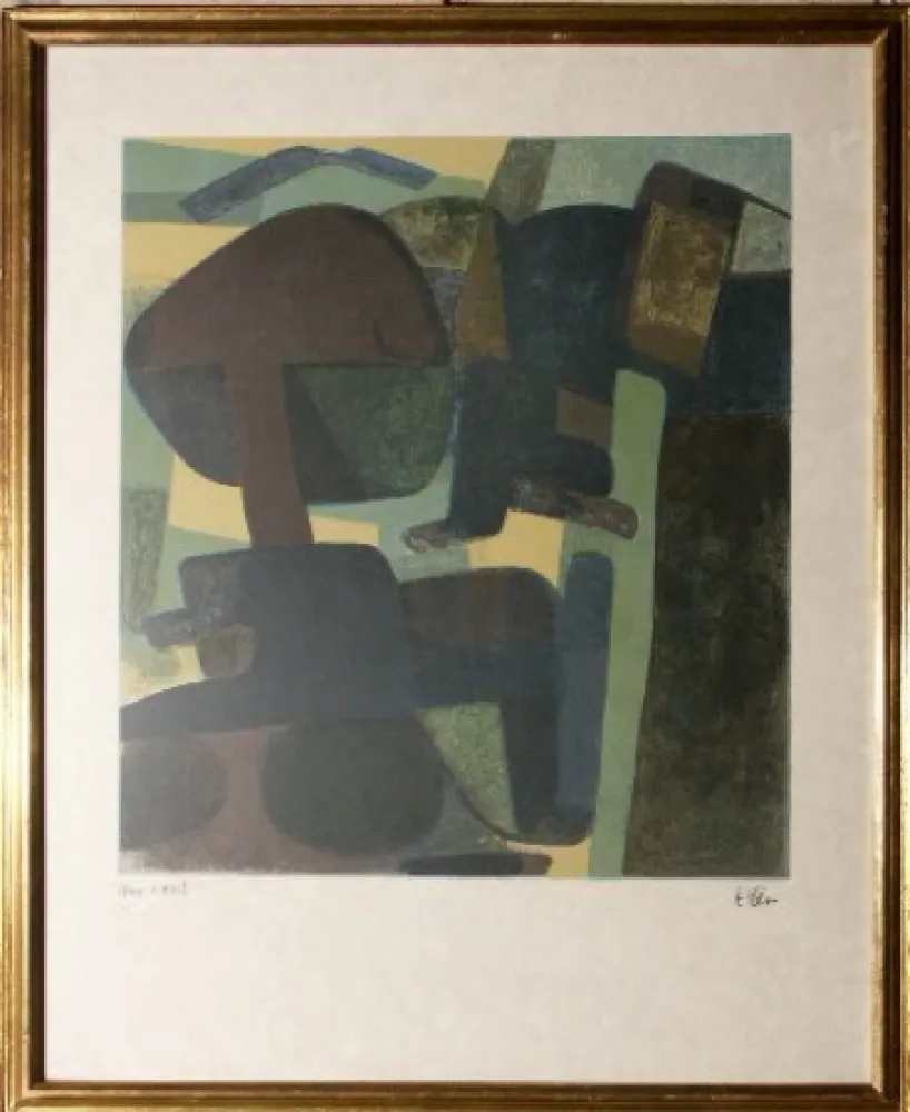 石版画 Esteve - Moranès