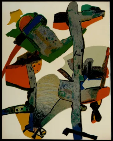 石版画 Esteve - Roussadou, 1974
