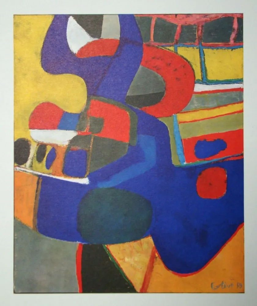 石版画 Esteve - Tricornu