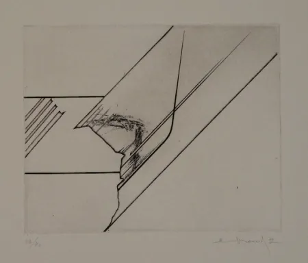 蚀刻版画 Evrard - 6 gravures originales