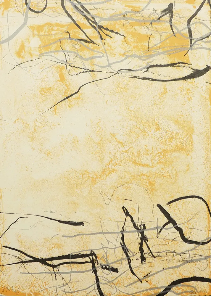 石版画 Fabré - Entre Voces