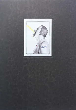 拼贴版画 Fabre - Love