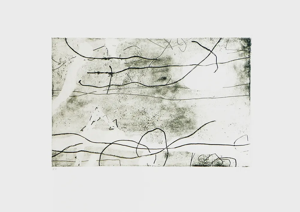 蚀刻版画 Fabré - Sin Titulo