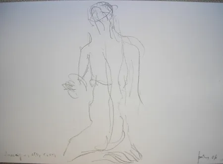 石版画 Fabro - Daccapo, alla cieca